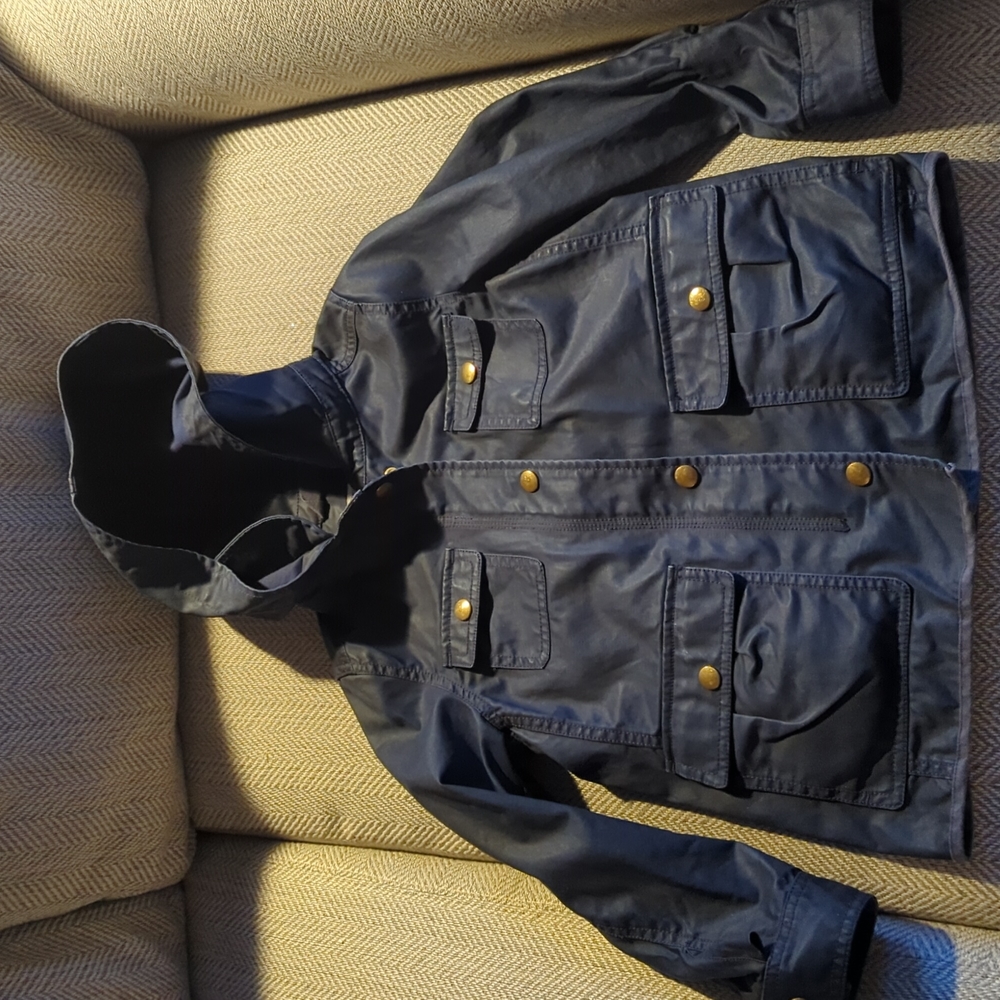 J Crew Wax Cotton Jacket